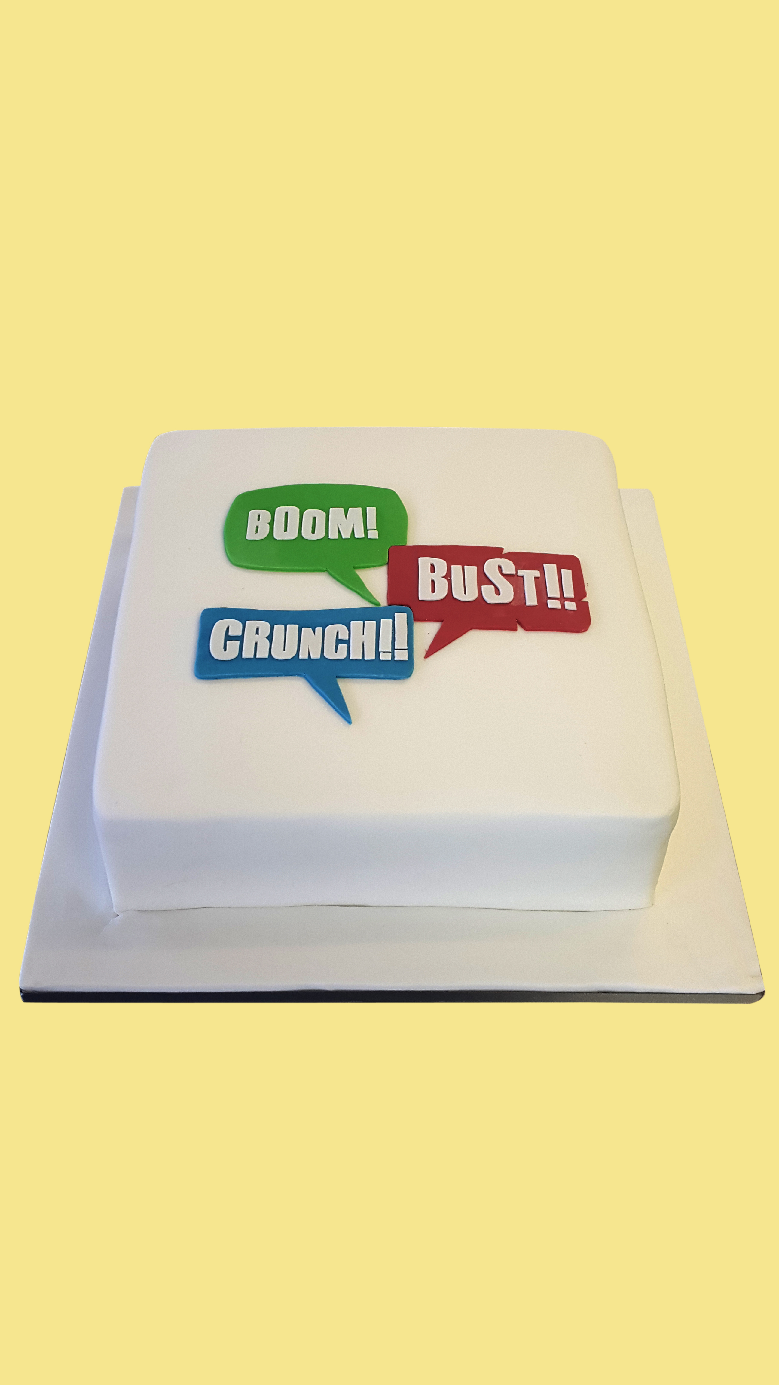 Handcut fondant design